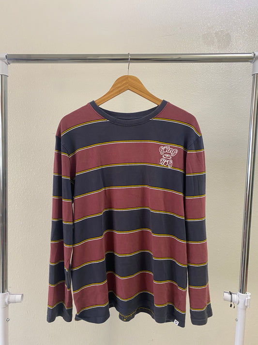 Heavyweight striped Gõing RõG Longsleeve