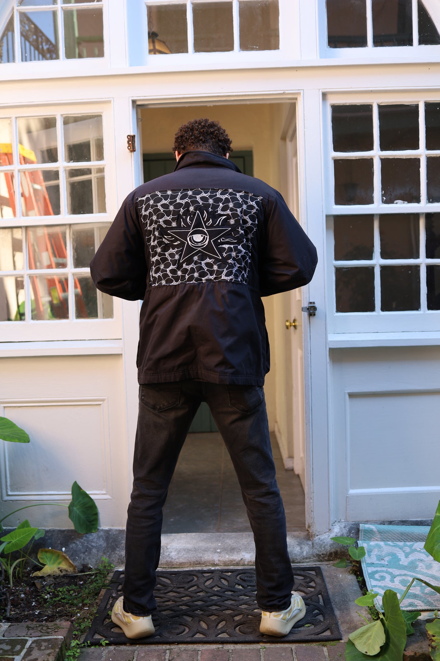 Black All Seeing Eye Work Jacket