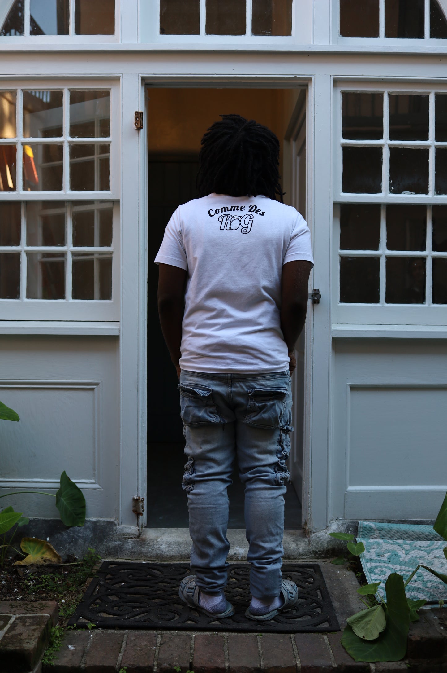 CDG x RõG White Shortsleeve