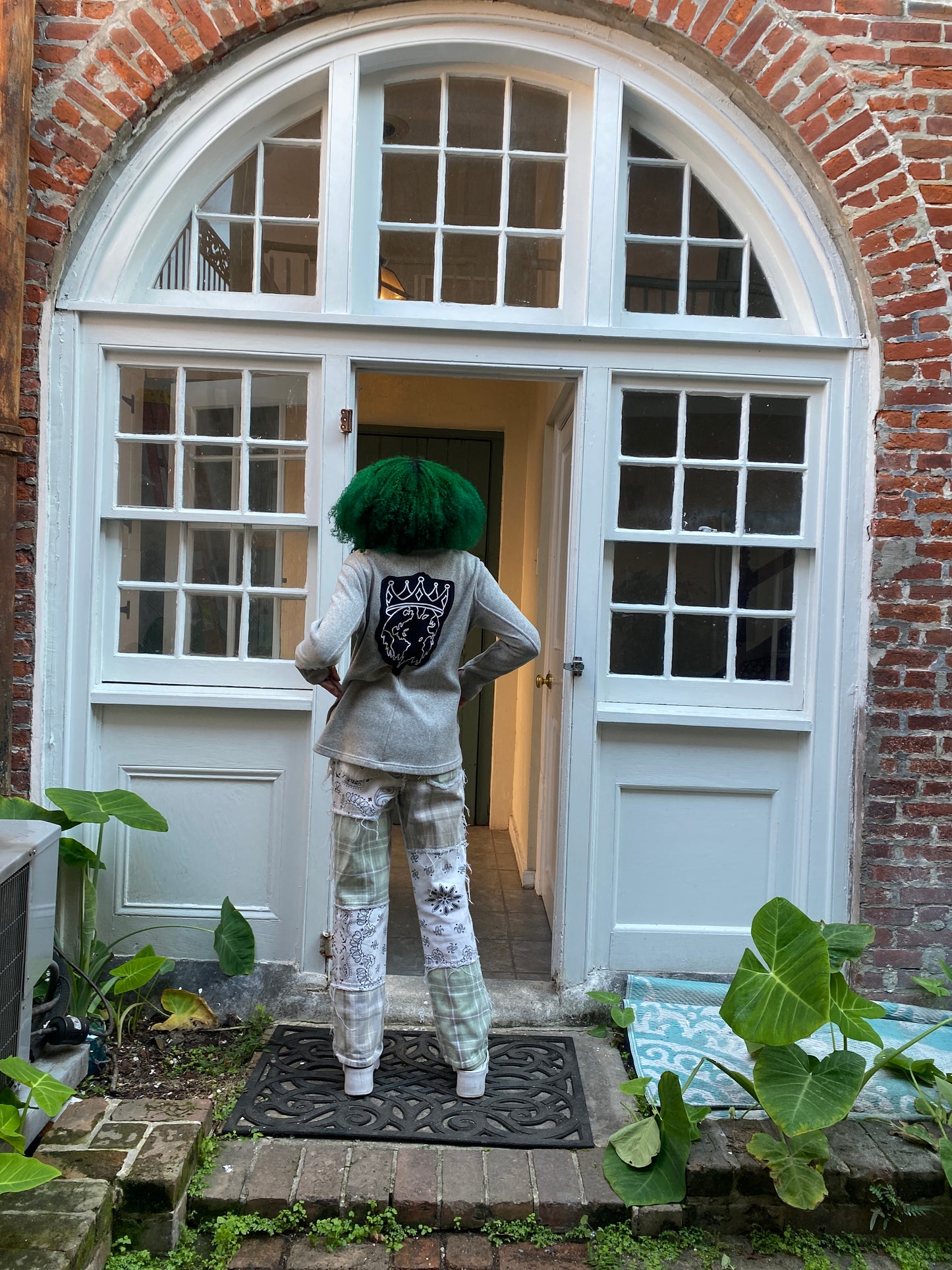 Grey Turtle Neck RõG World Jacket