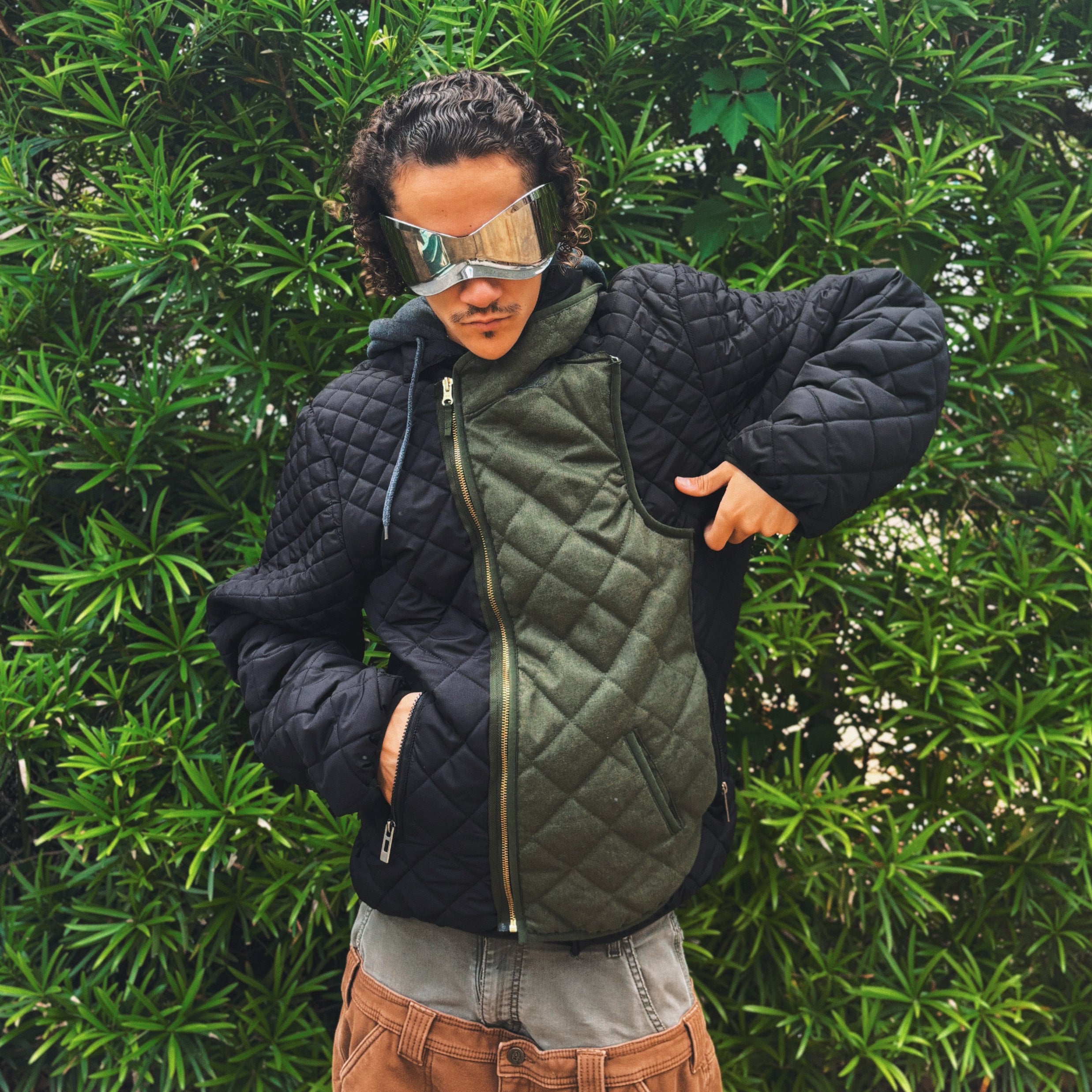 Tactical Layered Puffer Jacket