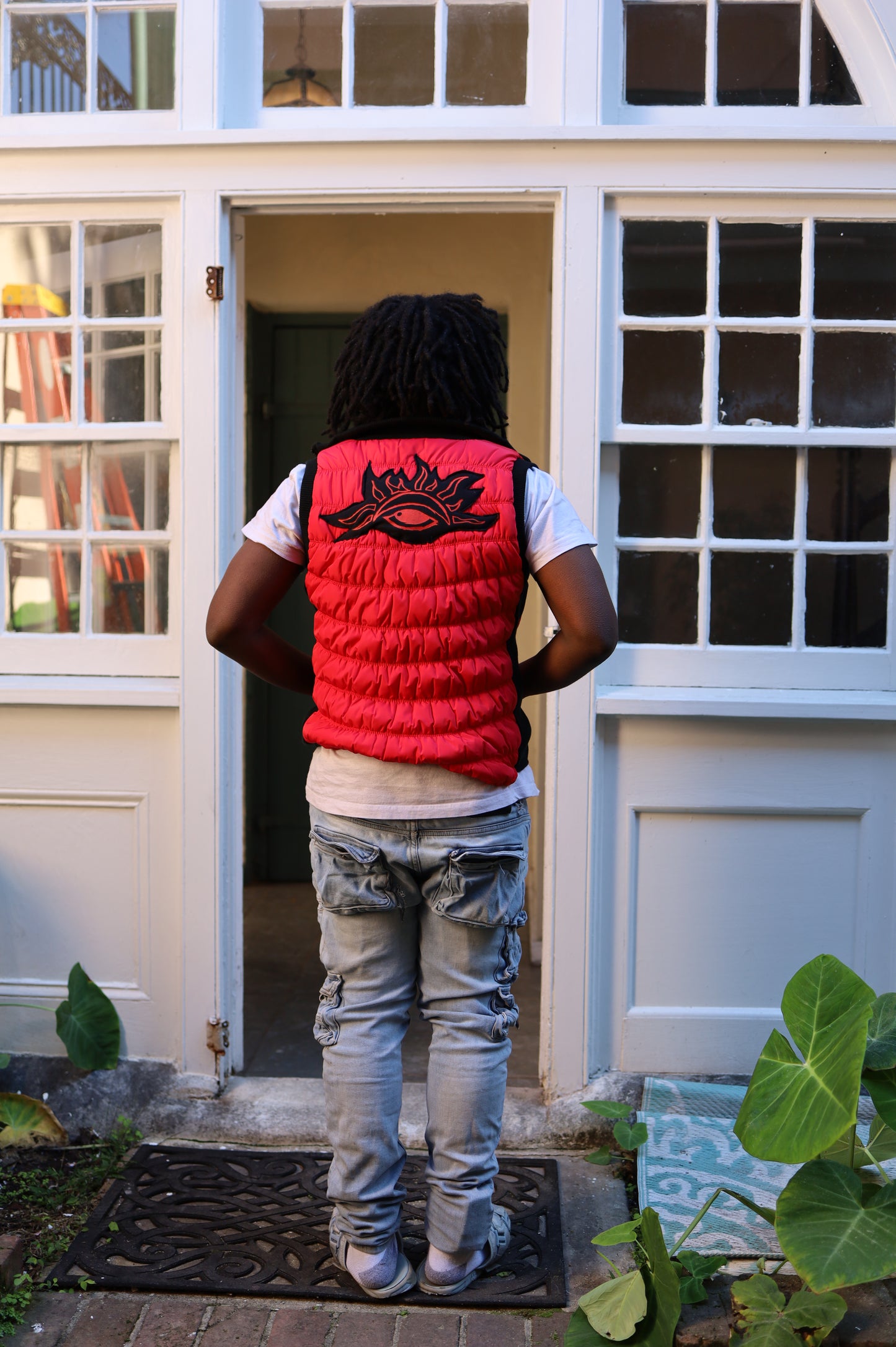 Red Eye to the Sunrise Puffer Vest