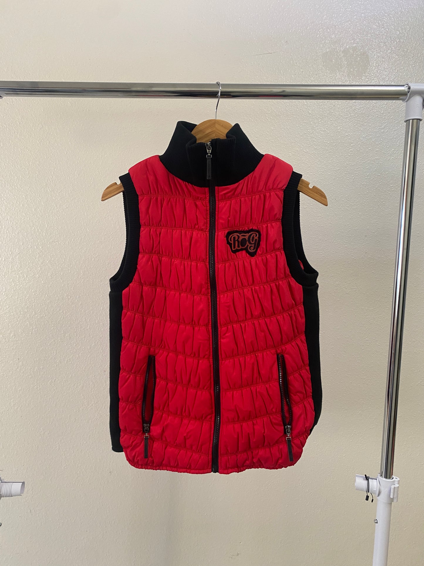 Red Eye to the Sunrise Puffer Vest